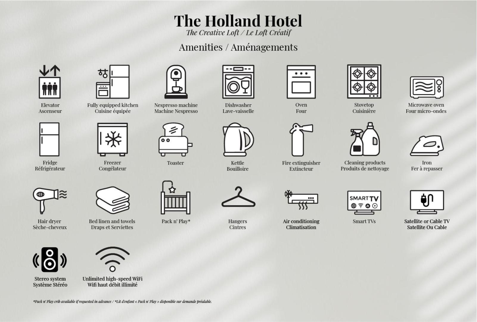 The Holland Hotel By Simplissimmo Montréal Rom bilde
